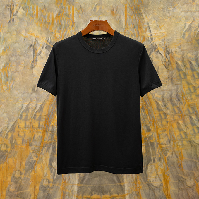 dolce & gabbana monochrome crew neck t-shirt
